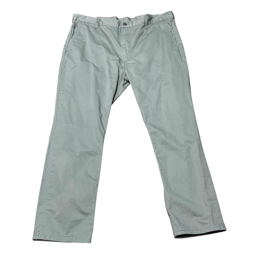 Levi's 511 Slim Fit Hybrid Trouser Atomic Gray Twill Men's W40 x L28.5 White Tab